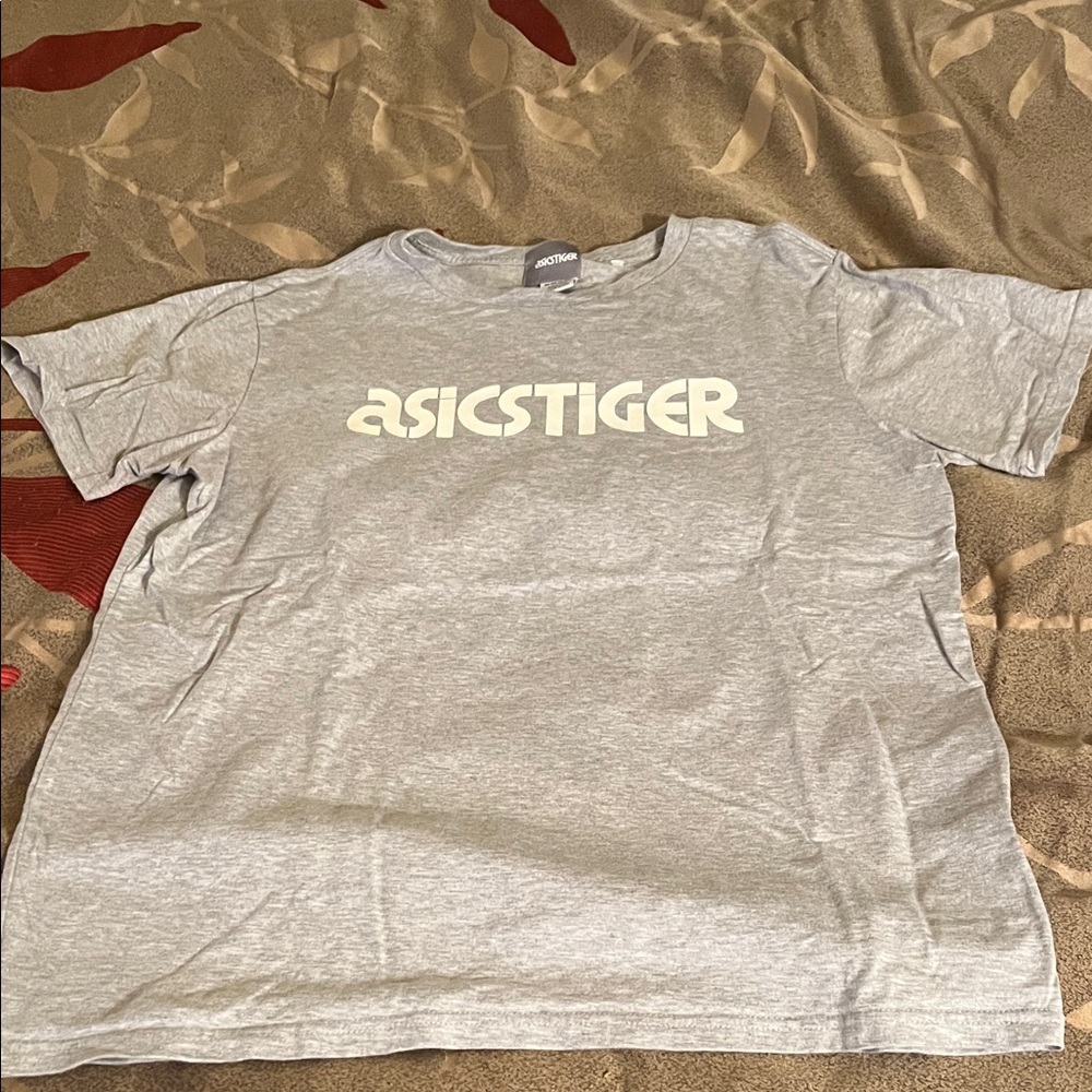 Asics Gray Short Sleeve Tee